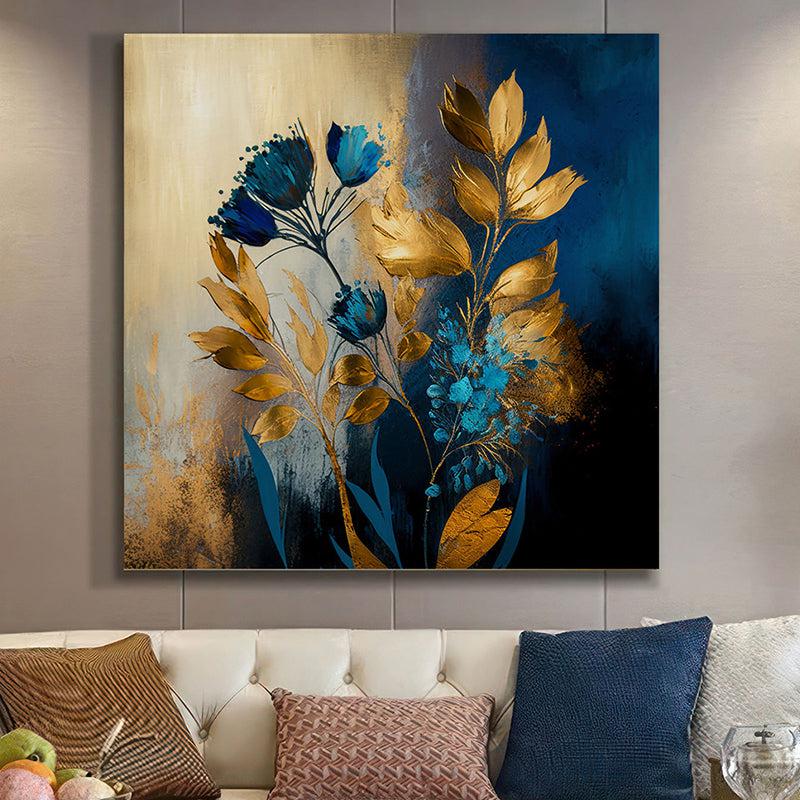 Luxury Botanical Poly Canvas Wall Painting