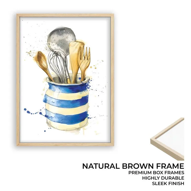 Spoon Studio Archival Canvas Wall Art - Brown media 9