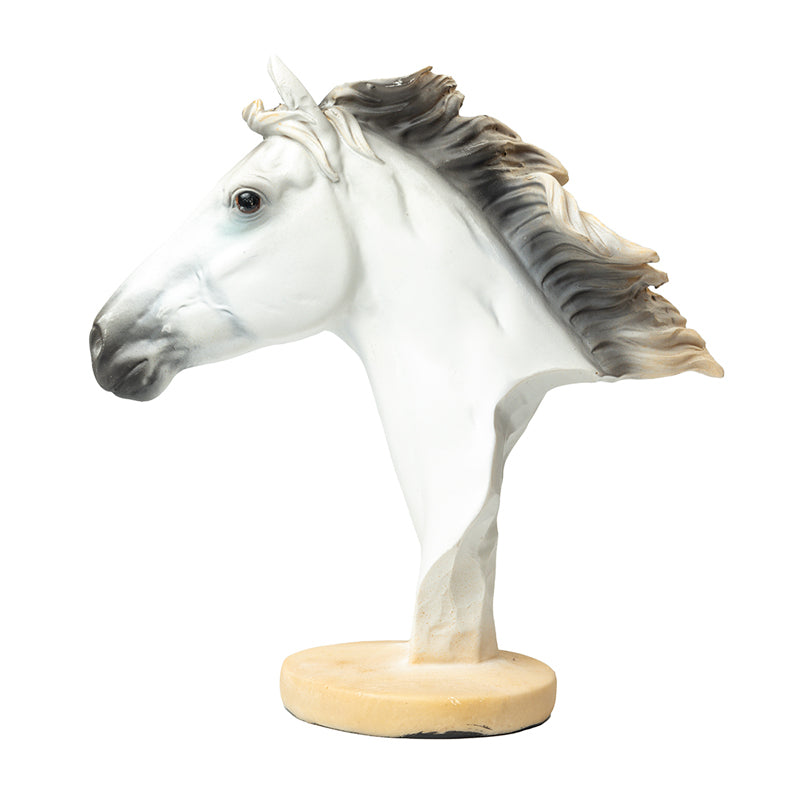 Palomino Stallion Head Showpiece media 5