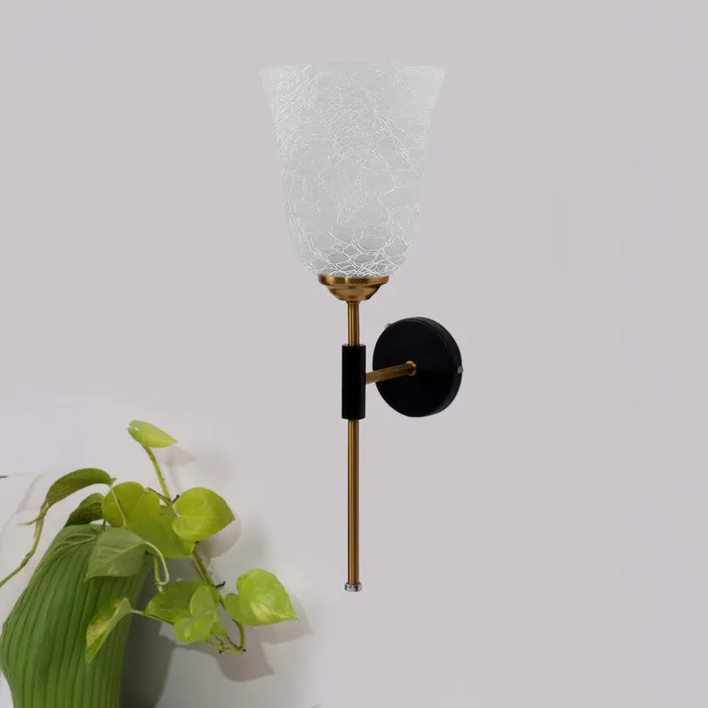 Crystal Bloom Long Rod Glass Wall Lamp media 3