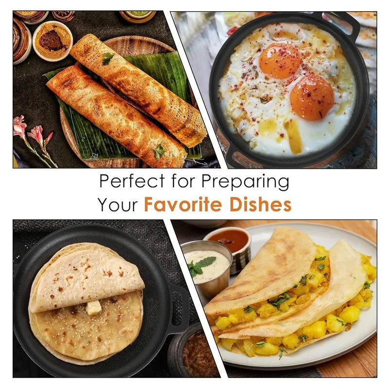 Solara Brewora Cast Iron Dosa Tawa - 30 cm media 6