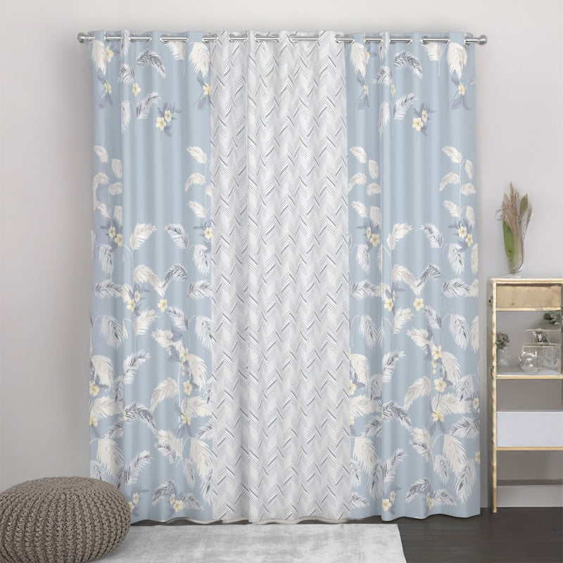 Pure Flow Curtains - Set of Three