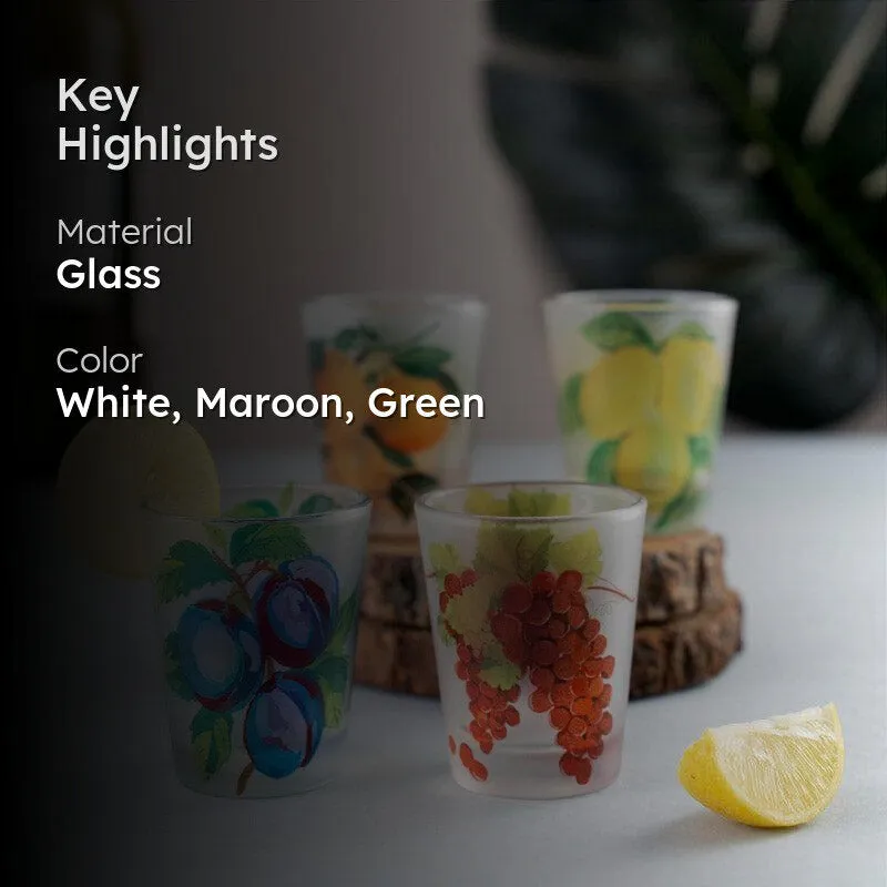 Grape Garden Shot Glass (30 ml) - Set Of Four media 2