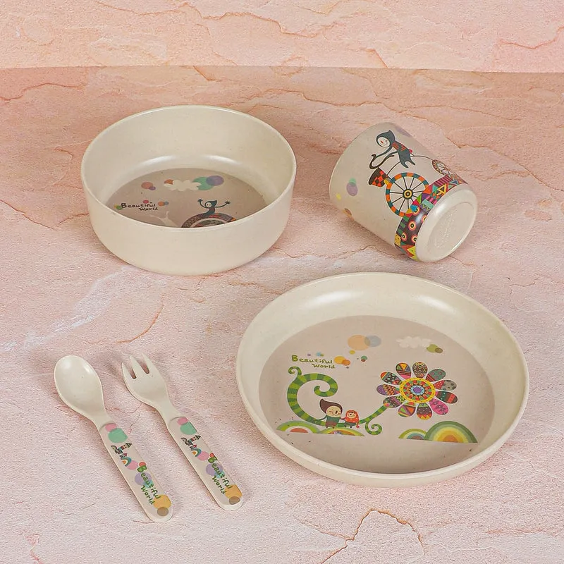 Migica World Kids Dinner Set - Five Piece Set media 5