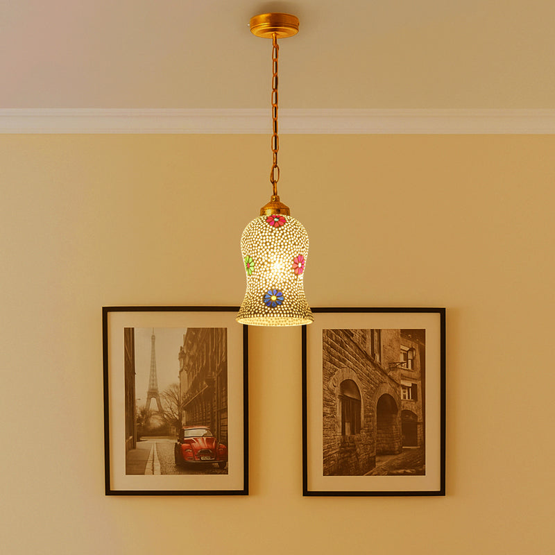 Mosaic Soft Glass Ceiling Lamp
