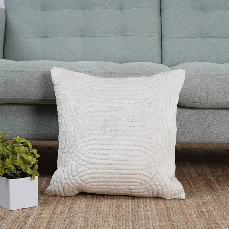 Quilted Geometric Cushion Cover media 1