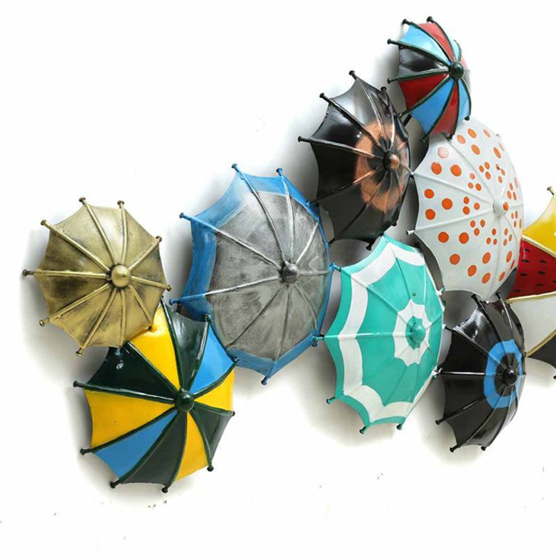 Umbrella Charm Iron Wall Accent media 3