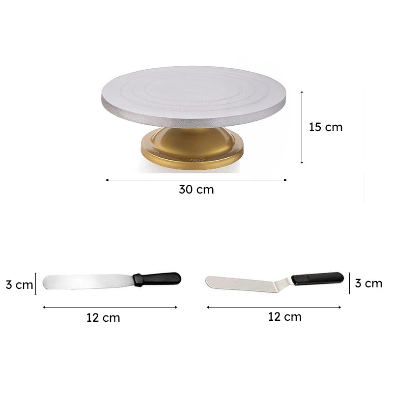 Milono Cake Stand With Knives - Three Piece Set media 10