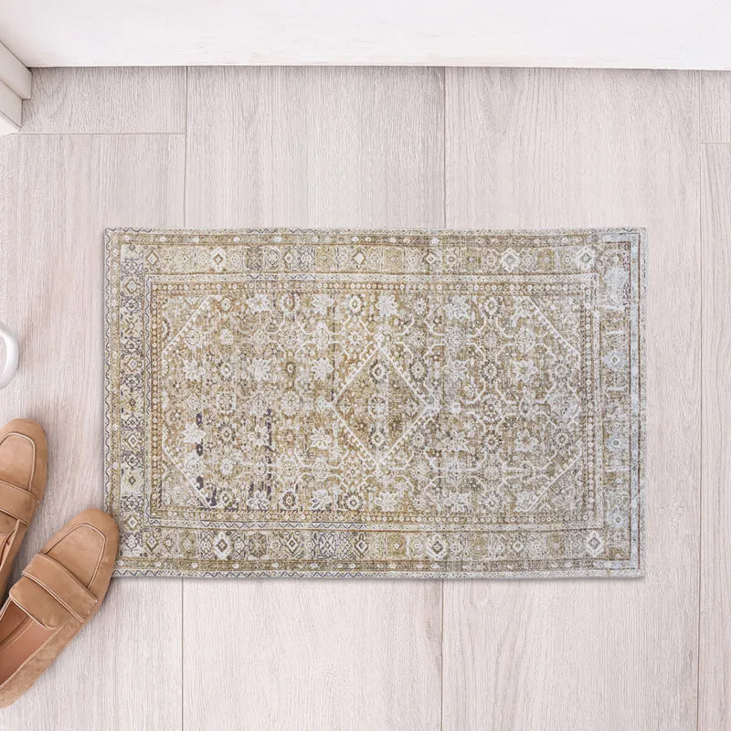 Kivor Cotton Door Mats - Beige media 5
