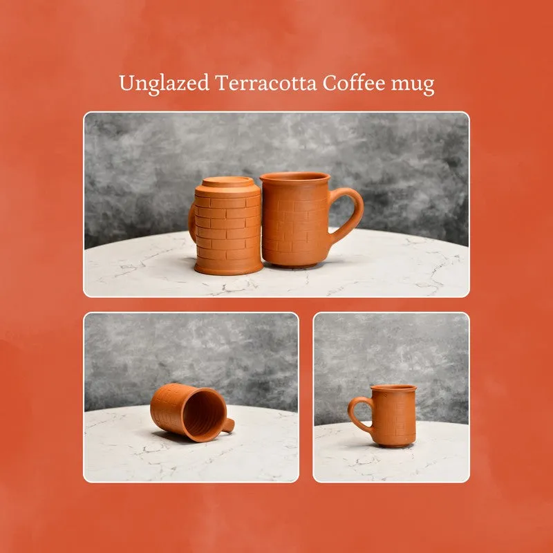 Sienna Terracotta Coffee Mug (440 mL Each) - Set Of Two media 8