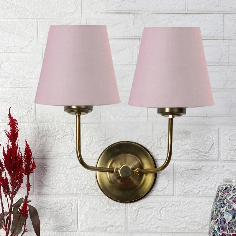 Lumoire Duo Cone Metal Wall Lamp - Gold,Grey media 3
