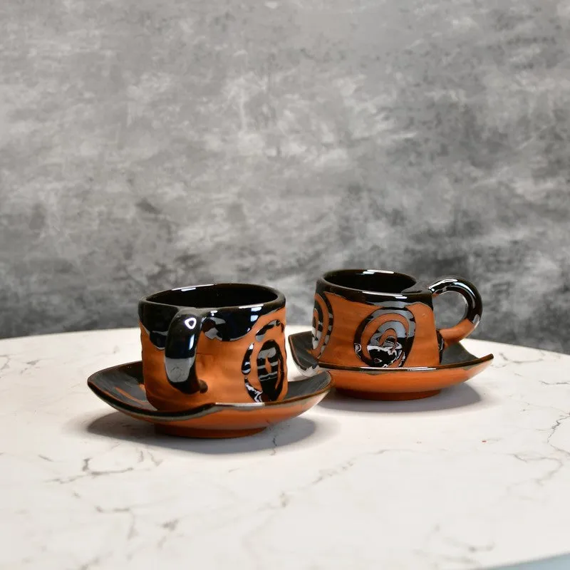 Zen Brew Terracotta Tea Set & Tea Pots - Three Piece Set media 4