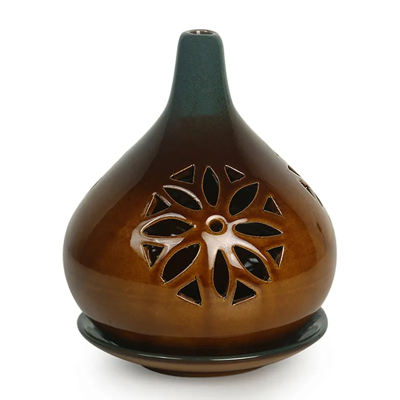 Hanabi Ceramic Tea Light Holder media 3