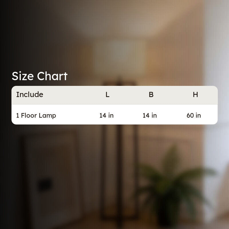 PureShade Wooden Floor Lamp - Brown media 9