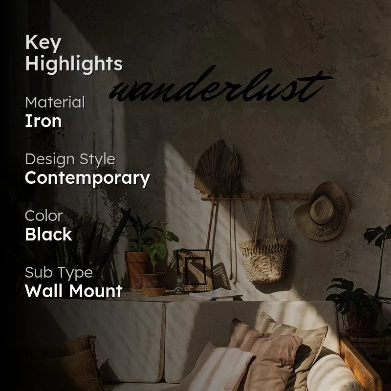 Wanderlust Iron Wall Accent media 2