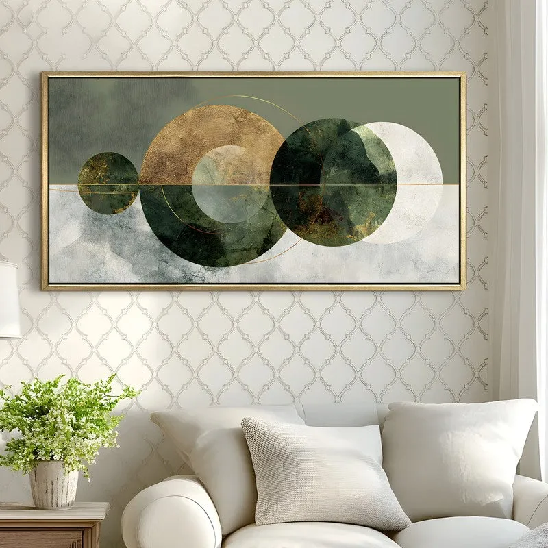 Olive Rhythm Canvas Wall Art media 4