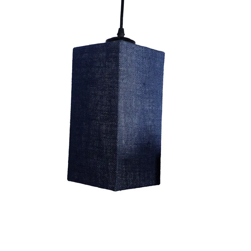 Warm Ivory Triple Metal Ceiling Lamp - Blue media 7