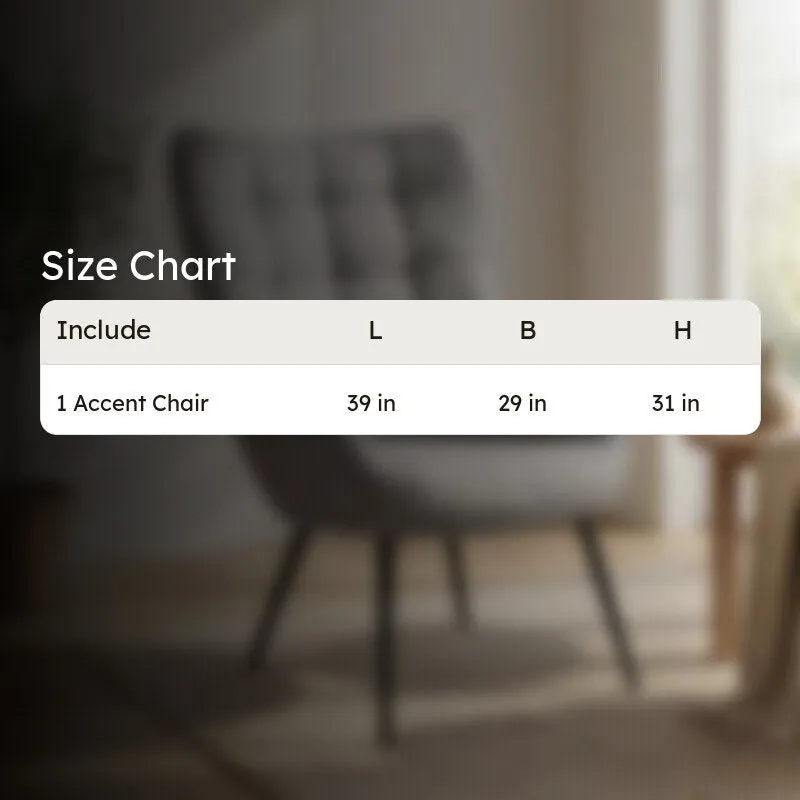 Cushora Neem Wood Accent Chair - Grey media 6