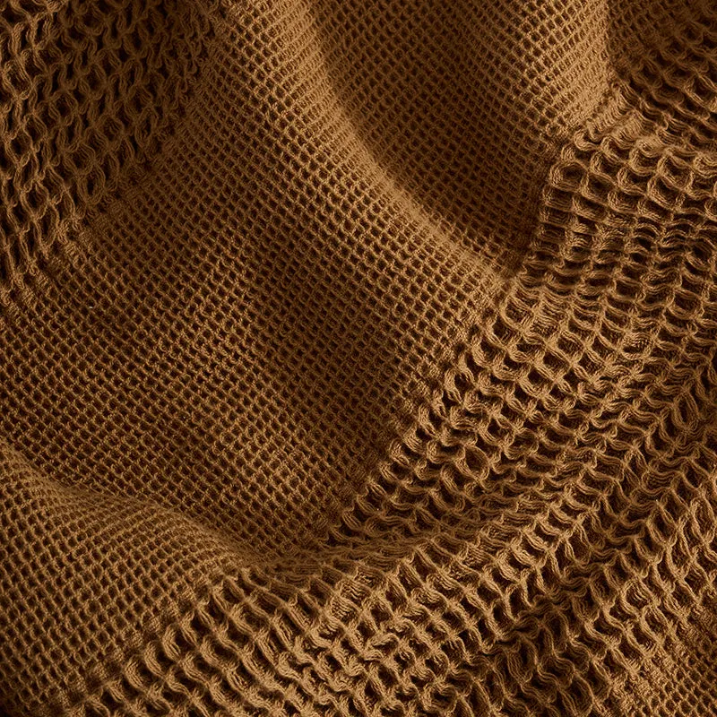 Cozyra Cotton Throw - Brown media 5