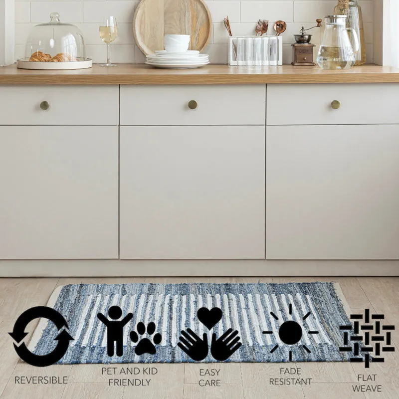 Draelin Cotton Door Mats - Grey media 7
