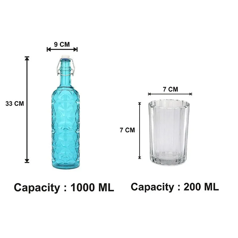 Neo 1000 mL Water Bottle With 200 mL Glasses - Five Piece Set media 7