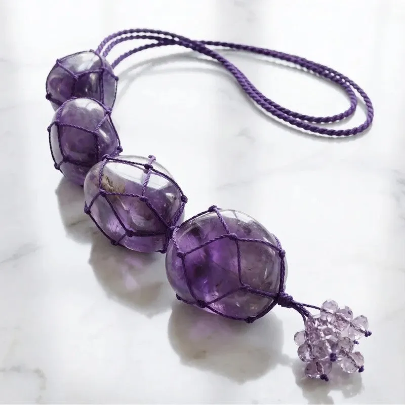 Zen Drive Spiritual Crystal Wall Accent - Purple media 4
