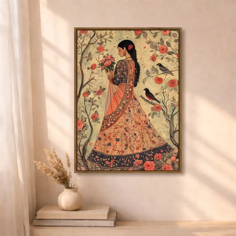 Heritage Her Canvas Wall Art With Frame media 4