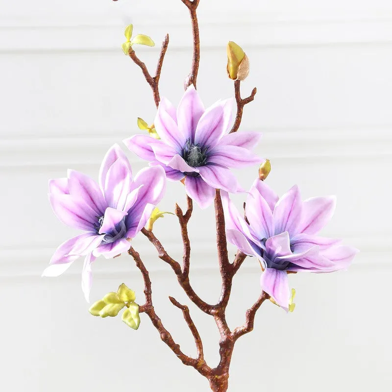 Magnolia Meadow Artificial Flower Stem - Purple media 6