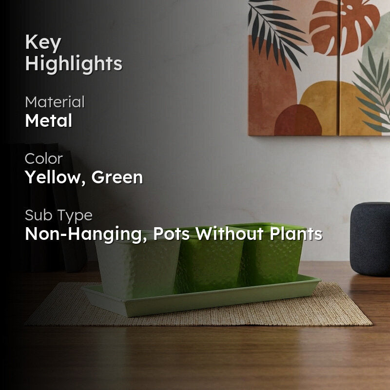 Herbster Planter - Set Of Three media 2