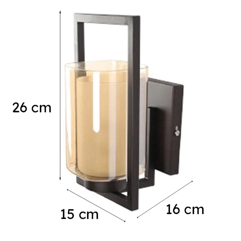 Abeer Glass & Metal Wall Lamp media 5
