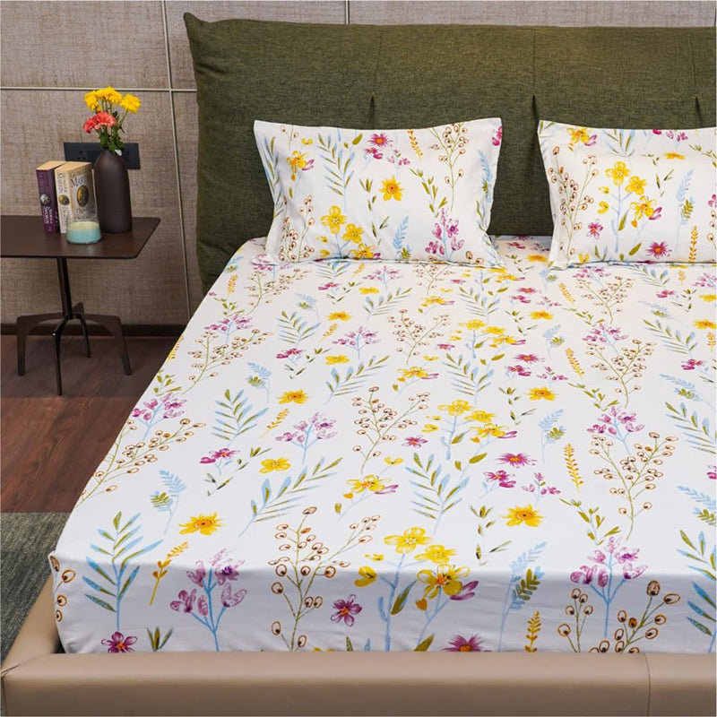 Urban Space Soralie Cotton Bedsheet - 200 TC media 5