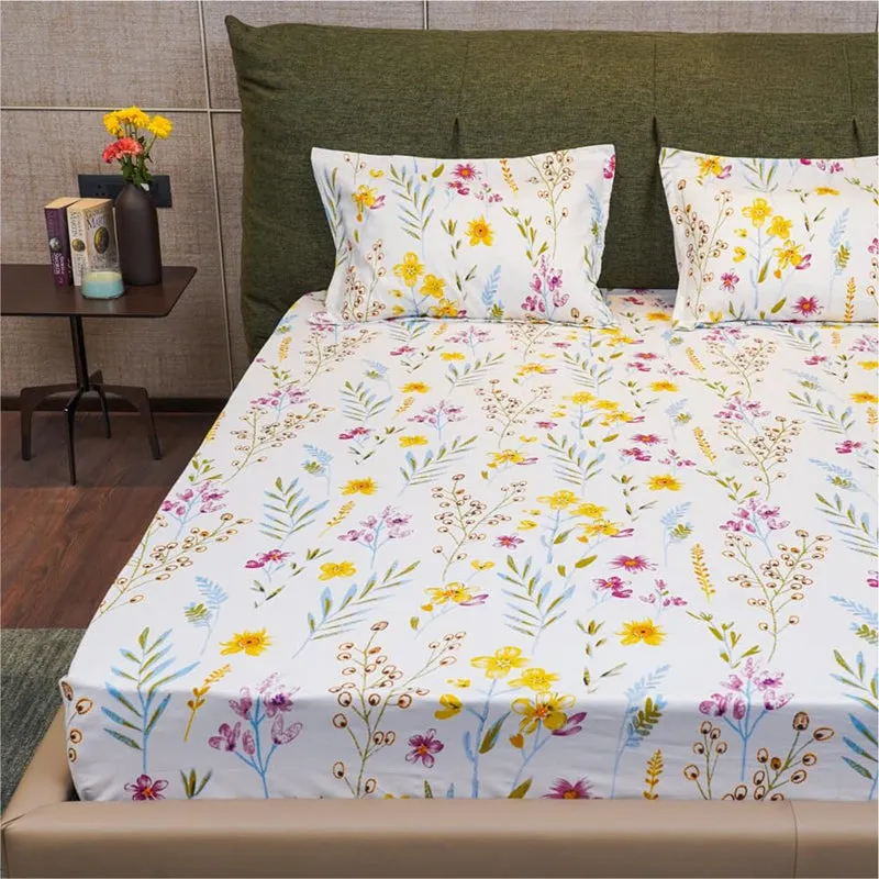 Urban Space Soralie Cotton Bedsheet - 200 TC media 5