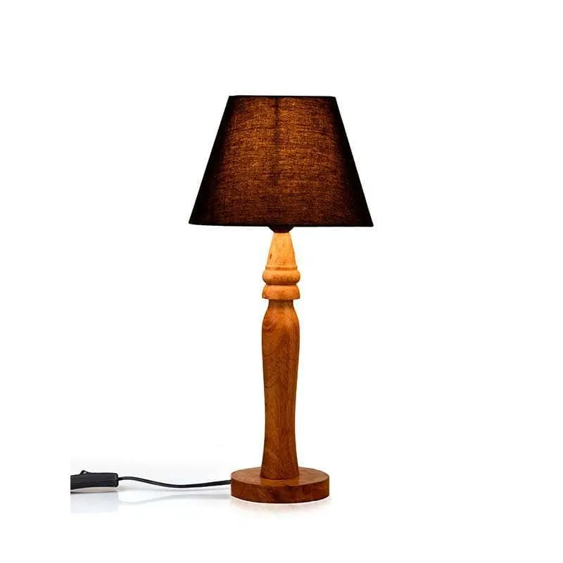 Royal Fabric Table Lamp - Black media 6