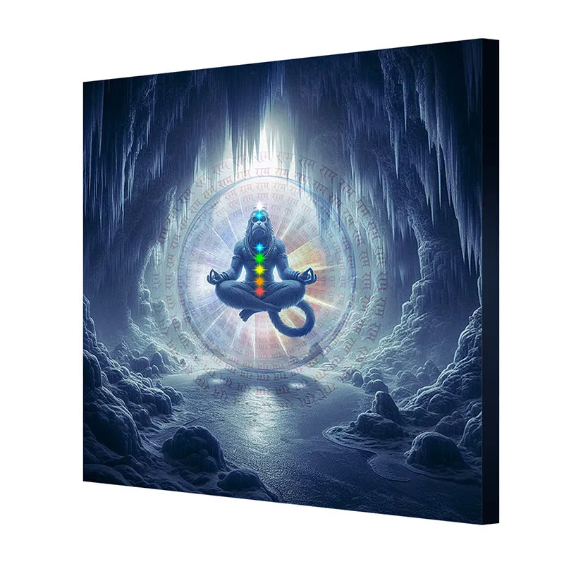 Shivaloga Poly Canvas Wall Painting media 5