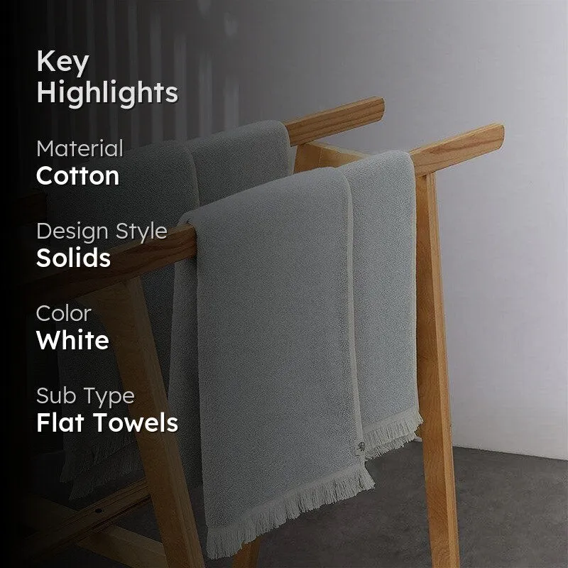 Melange Terry Cotton Bath Towel - Fogstone Green media 2