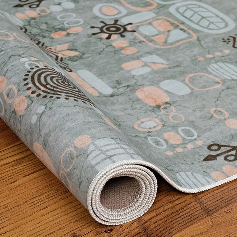 Liora Mint Anti-Skid Carpet media 7