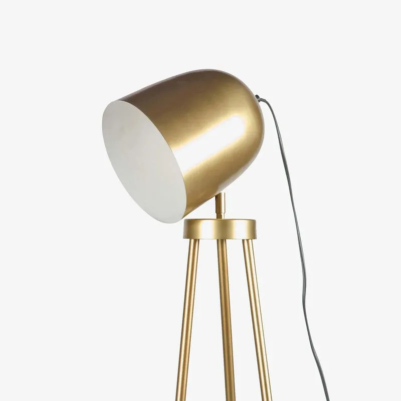 Orange Tree Rea Floor Lamp - Golden media 5
