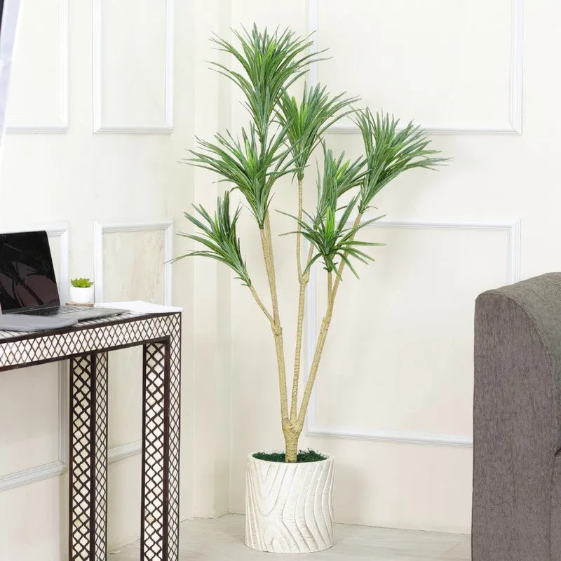 Artificial Red Yucca Plant Without Pot - 5.2 Feet media 1
