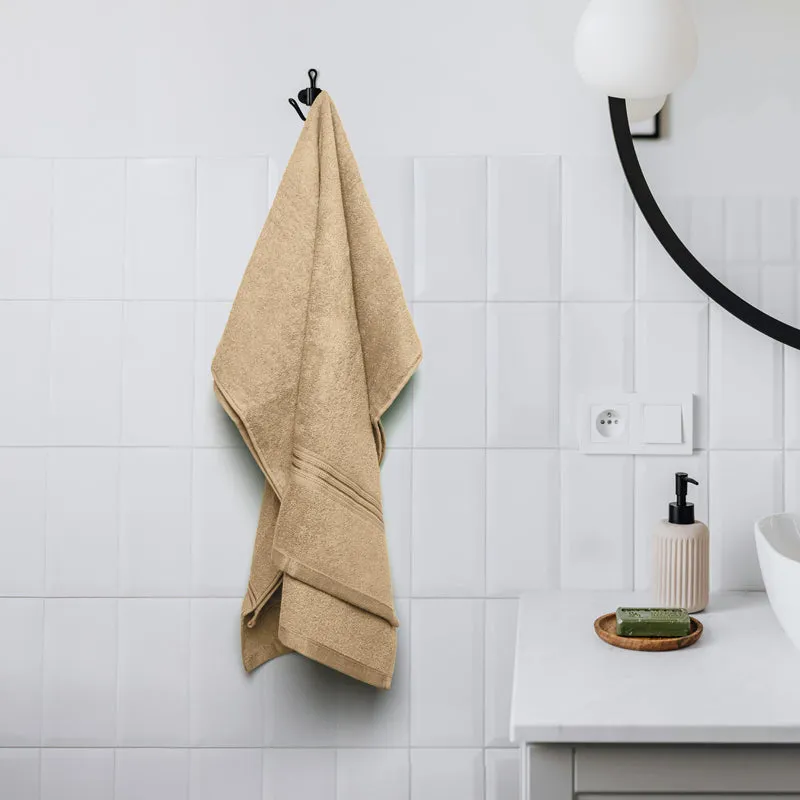 Micro Cotton LuxeDry Solid Bath Towel - Brown media 1