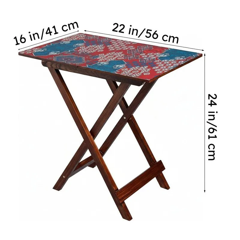 India Circus Wood Heritage Folding Side Table media 9