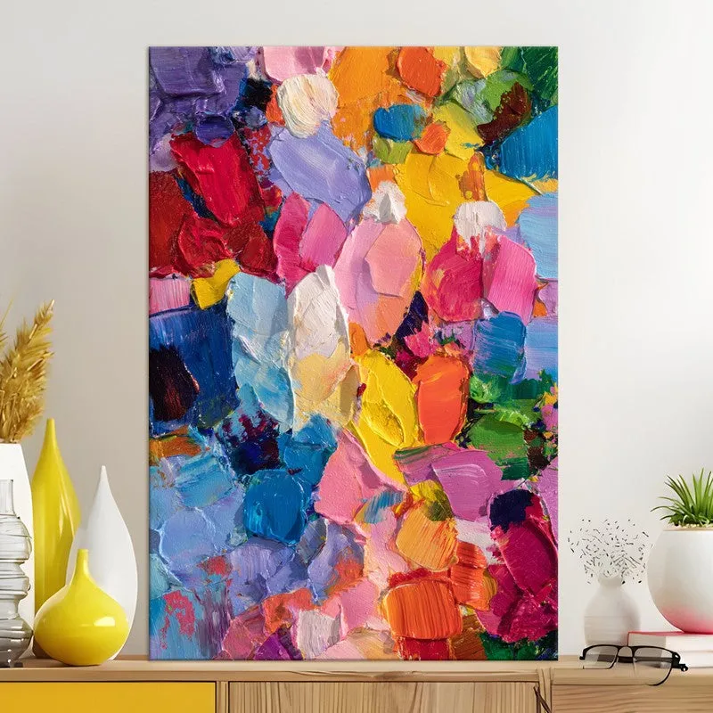 Prism Riot Abstract Canvas Wall Art media 5