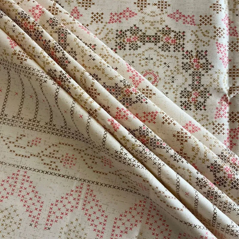 Nooraya Cotton Bedsheets (Beige) - 400 TC media 5