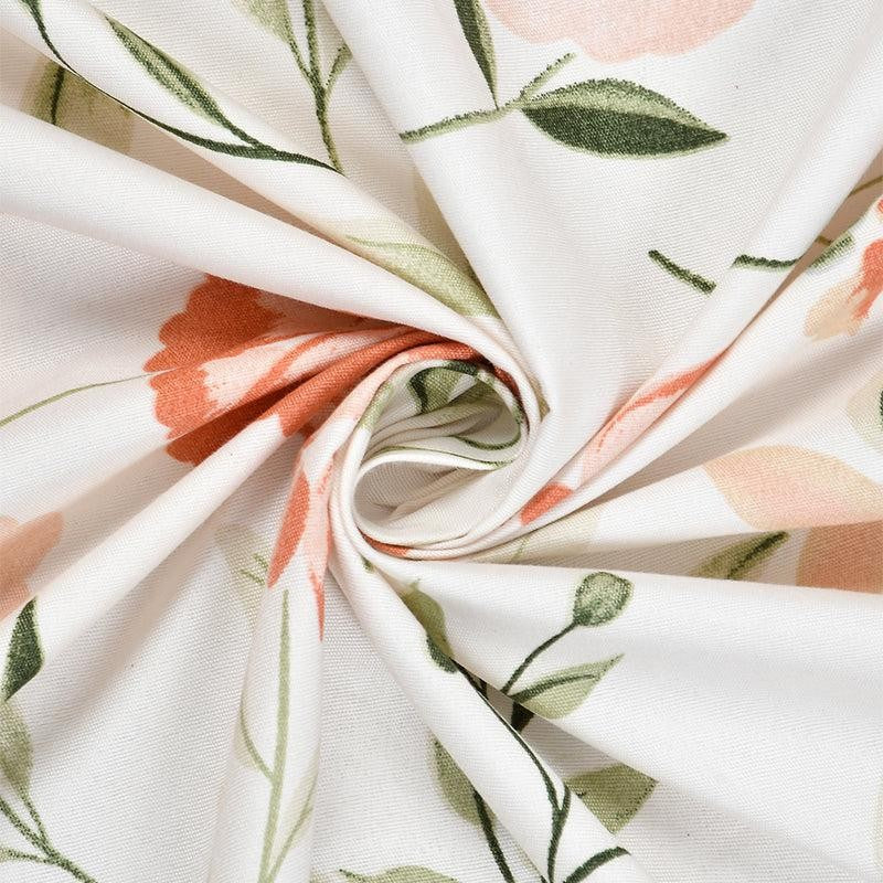 Hue Haze Frilled Floral Microfiber Bedding Set - Five Piece Set media 3
