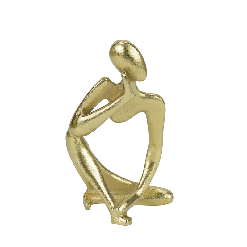 Blind Faith Aluminium Showpiece - Gold image 3