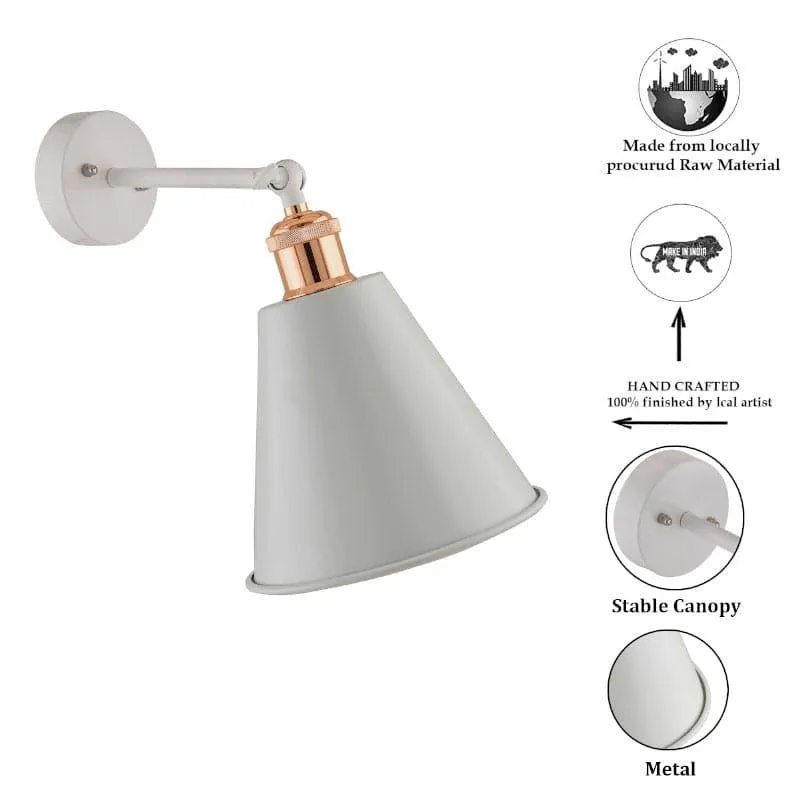 Kenda Cone Metal Wall Lamp - Copper media 5
