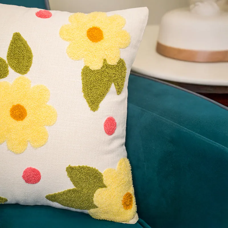 Petal Fluff Tufted Cushion Cover media 3