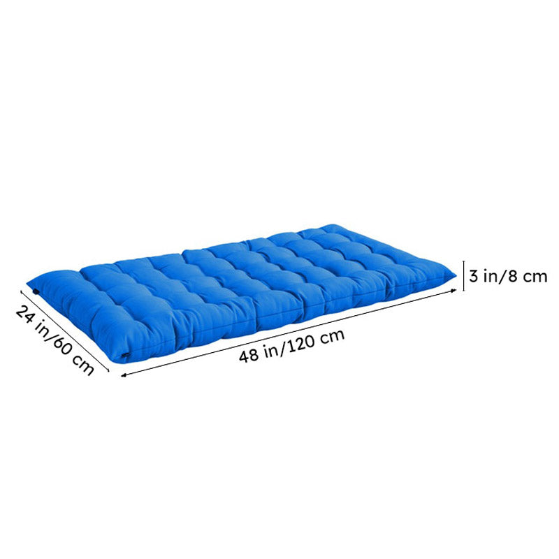 Travis Floor Cushion (Classic Blue) - Set Of Two media 11