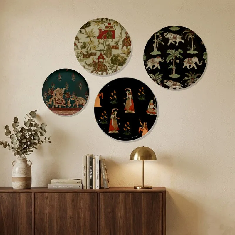 Storique Metal Wall Plates - Set of Four media 3
