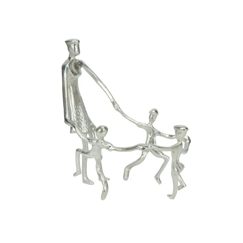 Ringa Ringa Roses Showpiece - Silver media 3
