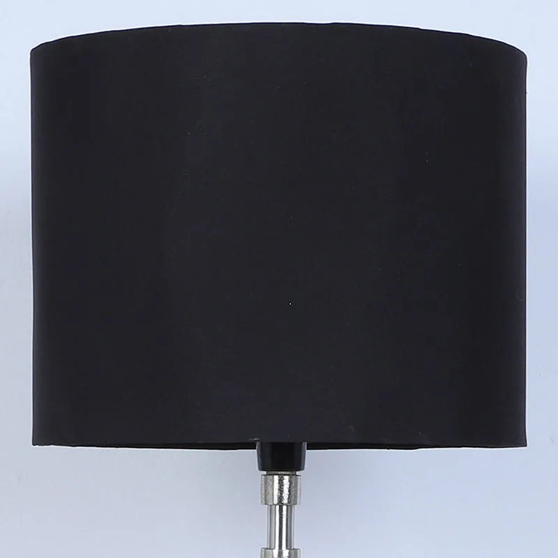 Urbane Fold Solid Tripod Mango Wood Table Lamp - Black media 4